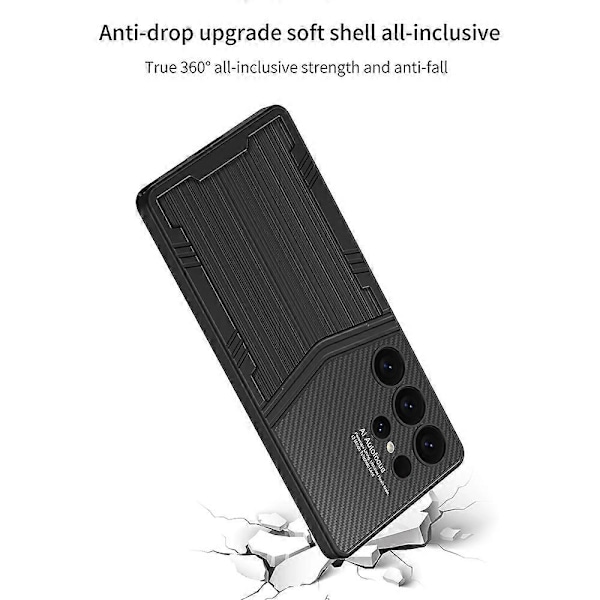 GKK Etui til Samsung Galaxy S25 Ultra, tekstureret PU+PC+TPU telefoncover - Krokodille tekstur Multicolor Python Texture