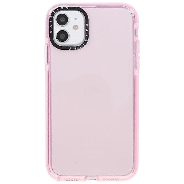 iPhone 11 Läpinäkyvä PC+TPU Puhelinkotelo Pudotussuoja Takakansi Multicolor Style A