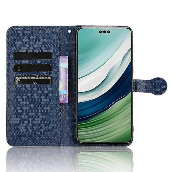 Til Huawei Mate 60 Etui PU Læder Støtteben Imprægneret Tegnebog Mobiltelefon Cover Multicolor Style B