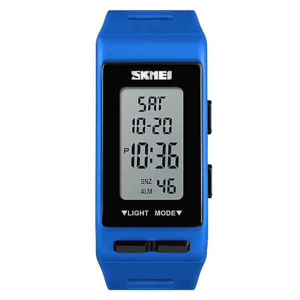 Skmei 1362 Fashion Waterproof Countdown Led Watch Blue