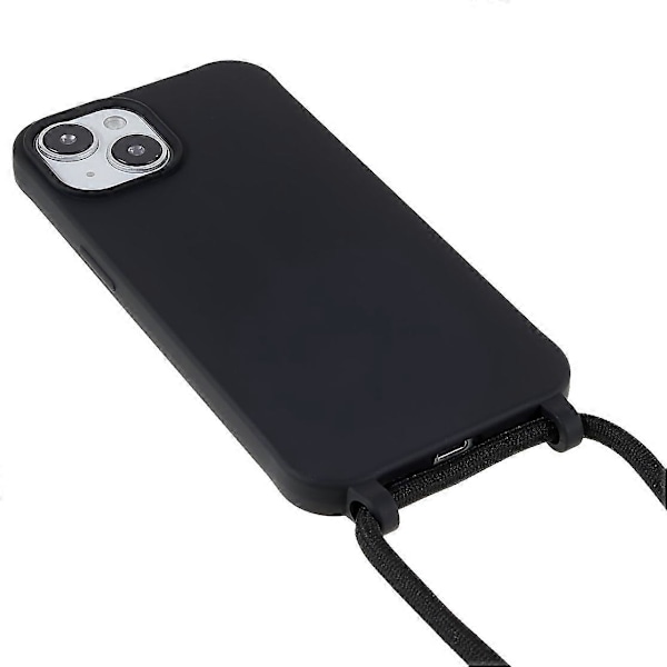 Integrerat TPU-skal för iPhone 14 Plus, reptåligt skydd med snodd Multicolor Style A