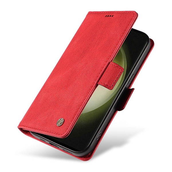 YIKATU YK-005 Telefonpung Etui til Samsung Galaxy S23 Ultra med Hudvenligt Læder og Støttefunktion Multicolor Style H