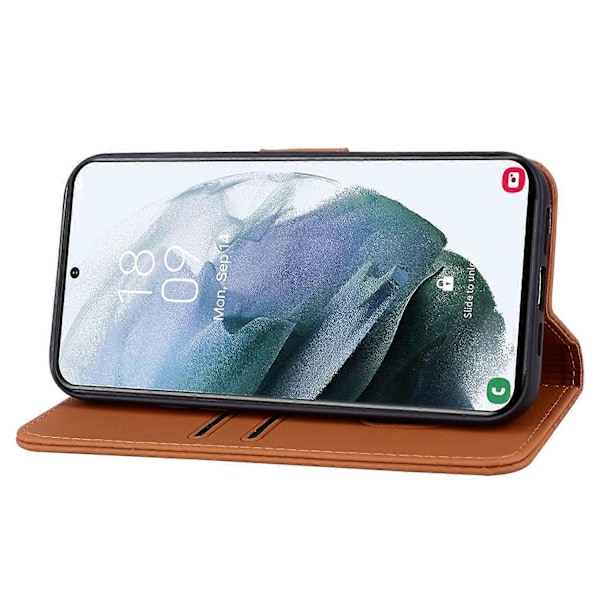 För Samsung Galaxy S23+ Fodral Präglat PU Läder Plånboksställ Smartphoneskydd Multicolor Style A