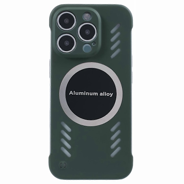 Hårdt PC-etui uden ramme med varmeafledning til iPhone 16 Pro Max Multicolor Style C