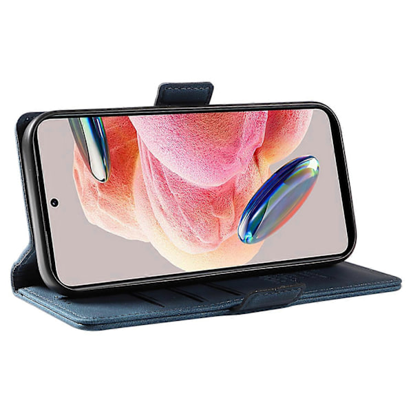 YIKATU YK-005 Til Xiaomi Redmi Note 12 4G Hud-berørings Telefon Cover PU Læder Wallet Stand Shell Multicolor Style A