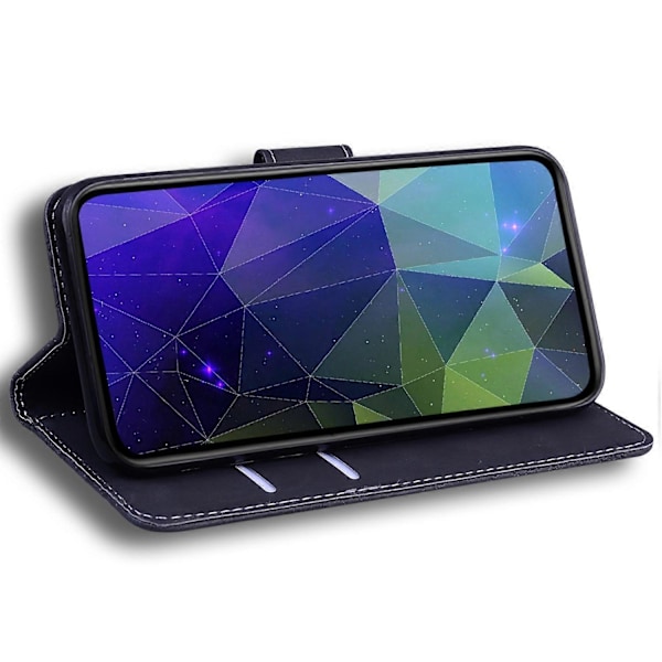 Stativfodral i PU-läder med fjärilstryck för Realme 13+ 5G Multicolor Style A