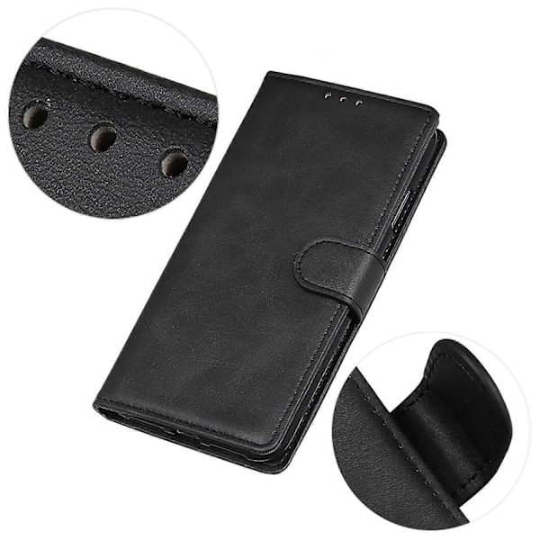Til Motorola Edge 40 Neo 5G PU Læder Etui Anti-Ridse Pung Stand Mobiltelefon Cover Multicolor Style A