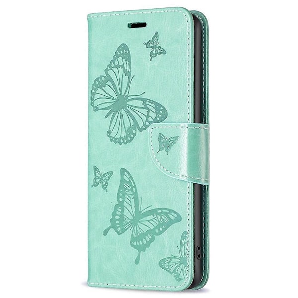 Til Nokia G42/G310 Sommerfugl Præget Telefon Cover Læder Stand Wallet Cover med Rem Multicolor Style A