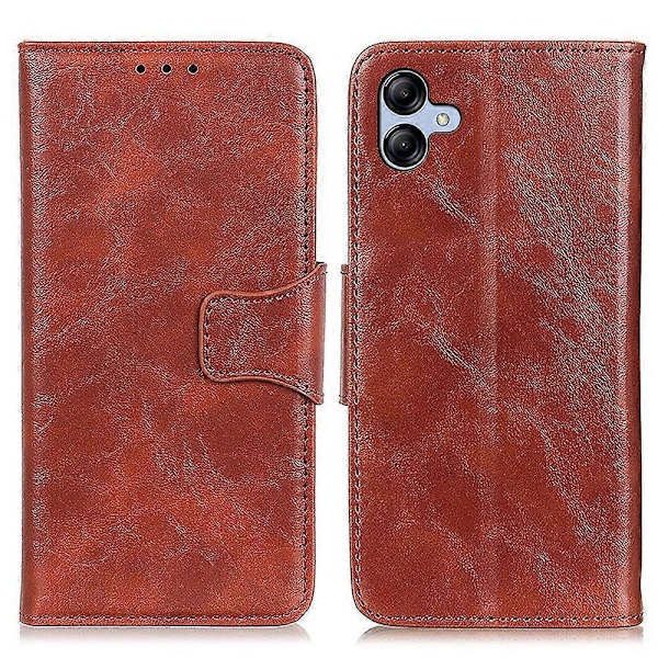 Til Samsung Galaxy A05 4G Etui Split Læder Crazy Horse Tekstur Wallet Telefon Cover Multicolor Style C