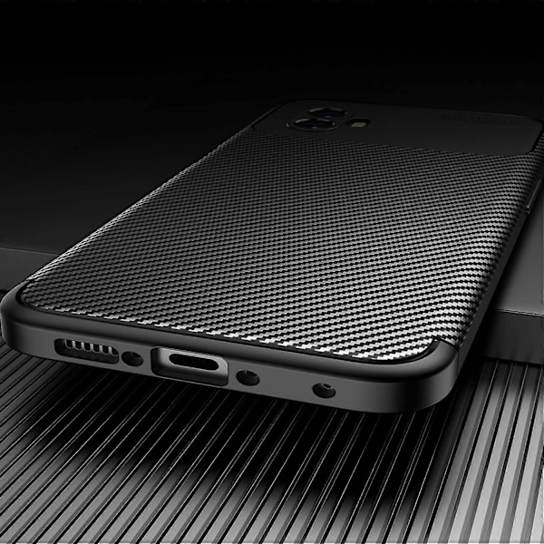 Samsung Galaxy Xcover 6 Pro 5G hiilikuitukuvioinen pehmeä TPU-puhelinkotelo, putoamista estävä takakuori