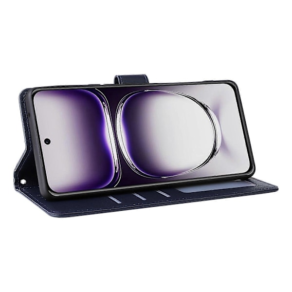 Til Oppo Reno12 Pro 5G (Global) Etui Wallet Stand View PU Læder Telefon Cover Multicolor Style A