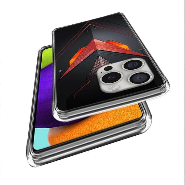 Deksel til iPhone 16 Pro, støtabsorberende TPU-mønstret telefondeksel Multicolor Style J