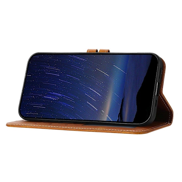 Til Samsung Galaxy S25 Edge Etui Glad Kat Mønster Præget Læder Wallet Telefon Cover Multicolor Yellow