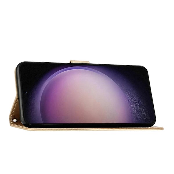 PU-læder telefonpungcover med rem til Samsung Galaxy A56 5G Multicolor Style I