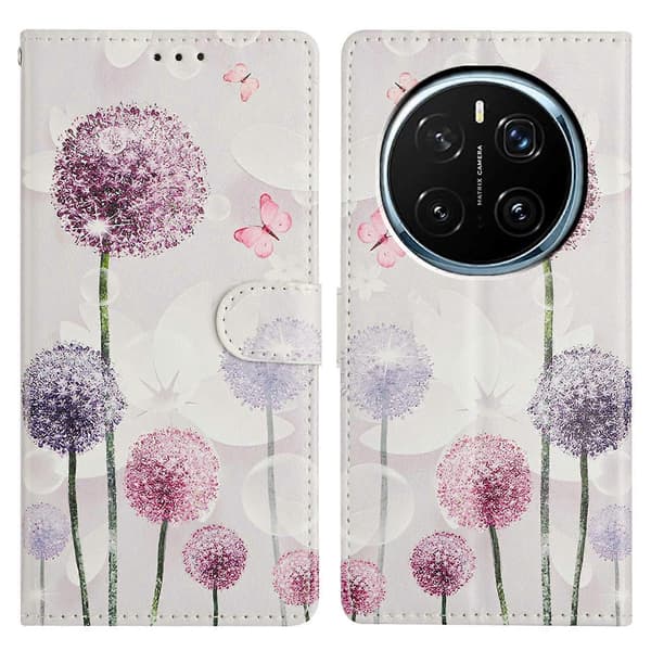 Kompatibel med Honor Magic7 Pro 5G Telefonfodral Multicolor Dandelion