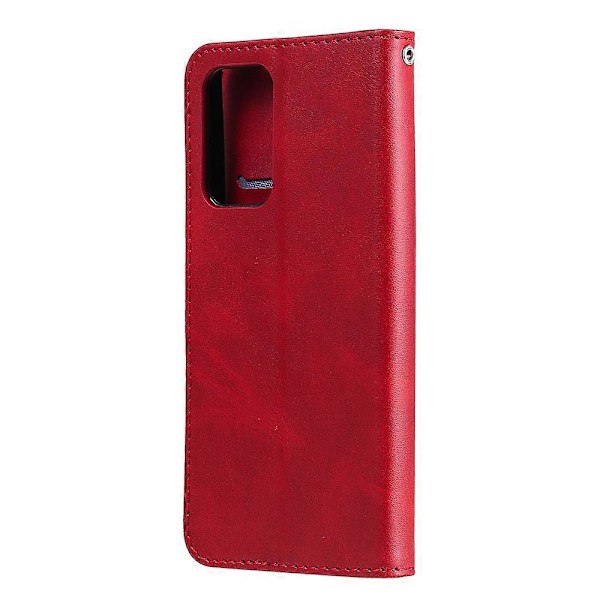Lynlåslomme Tegnebog Læder Stand Smartphone Etui til Samsung Galaxy A52 4G/5G/A52s 5G Multicolor Style E