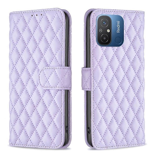 för Xiaomi Redmi 12C 4G Präglat PU Läder Plånboksfodral med Ställ Skydd Multicolor Style E