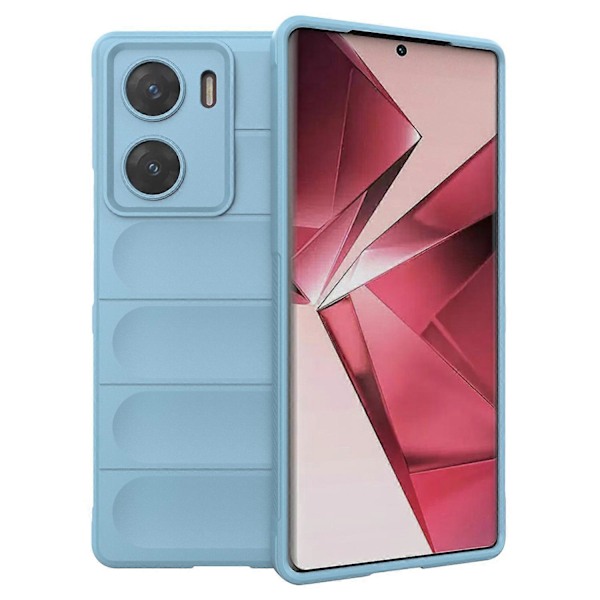 Skal för vivo V29e (Indien) 5G Mjukt TPU Robust Stöttåligt Mobilskal Multicolor Style A