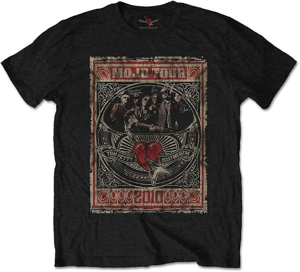 Tom Petty & The Heartbreakers Herr Tom Petty & The Heartbreakers Mojo Tour Black XXL