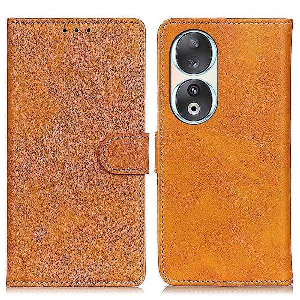 PU Læder Telefon Cover til Honor 90, Ko Læder Tekstur Pung Stativ Fuldstændig Omsluttet Cover Multicolor Style C