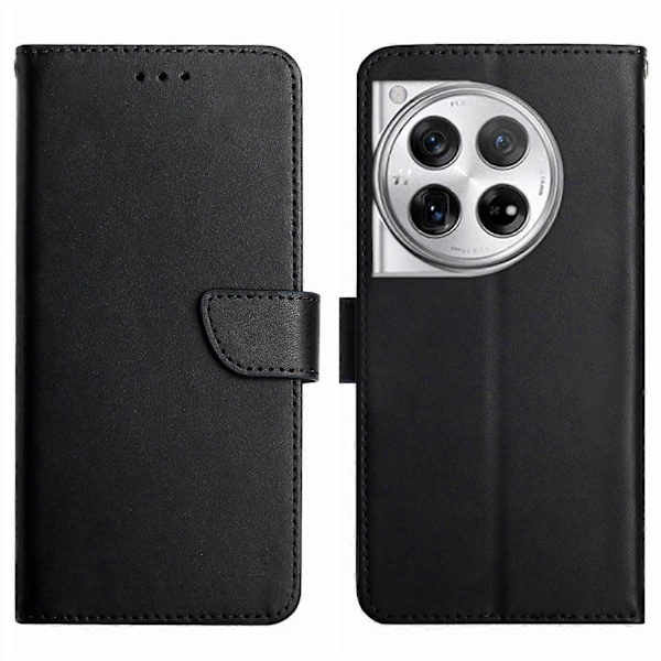 Ægte læder stand pung mobiltelefoncover til OnePlus 12 5G Multicolor Style A
