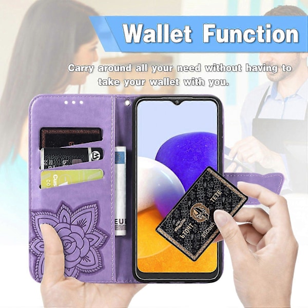 Telefondeksel for Galaxy A22 4G (EU-versjon) Multicolor Style F