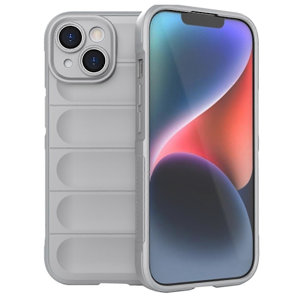 Mykt TPU-deksel til iPhone 15, robust deksel med anti-fall funksjon Multicolor Style J