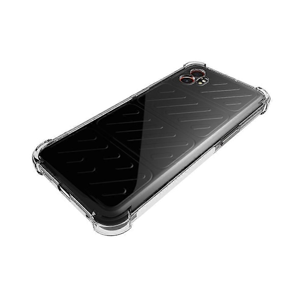 Samsung Galaxy XCover7 Pro TPU -puhelinkotelo, liukumaton, läpinäkyvä