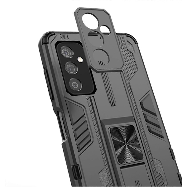 Hård PC+Blød TPU Hybrid Cover Mobiltelefonetui med Støttefod til Samsung Galaxy M52 5G