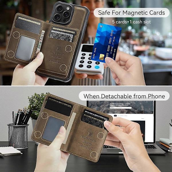 Til iPhone 13 Pro Max 6,7 tommer telefoncover Multicolor Coffee