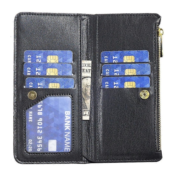 til Xiaomi Poco F5 5G/Redmi Note 12 Turbo Lynlåslomme Stativ Cover PU Læder Wallet Telefon Cover Multicolor Style F