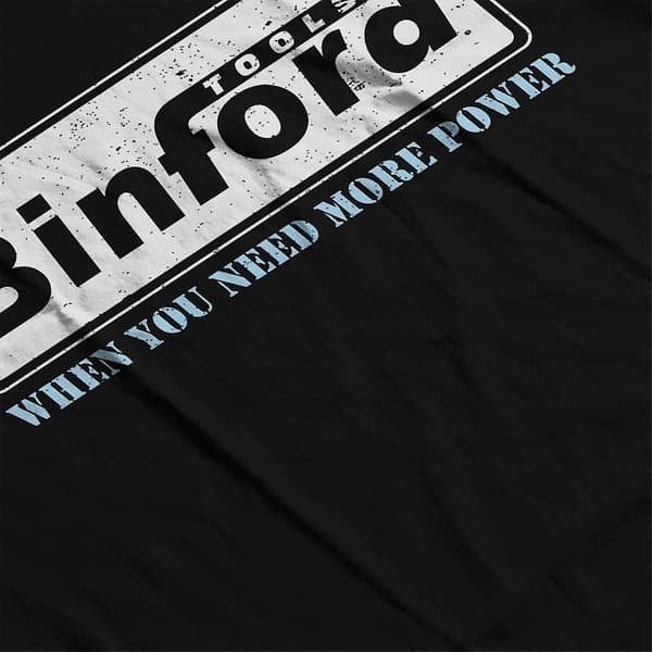Binford Tools Home Improvement T-shirt herr Black S