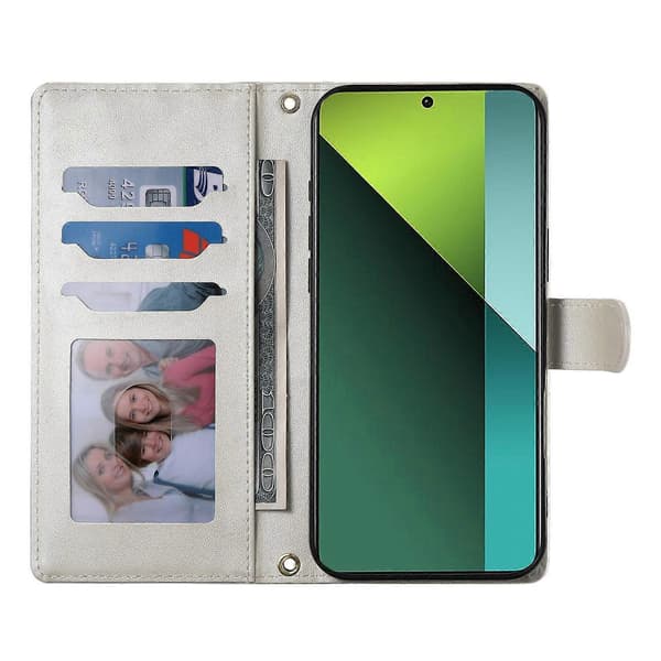 Kompatibelt med Xiaomi Redmi Note 13 Pro 5G Mobilskal Multicolor Beige