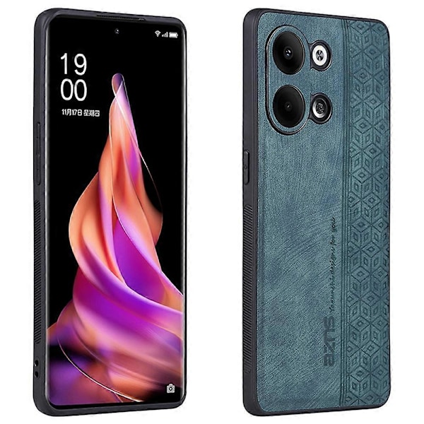 AZNS Skal för Oppo Reno9 5G med tryckt mönster, halkfritt PU-läderbelagt TPU-skydd Multicolor Style D