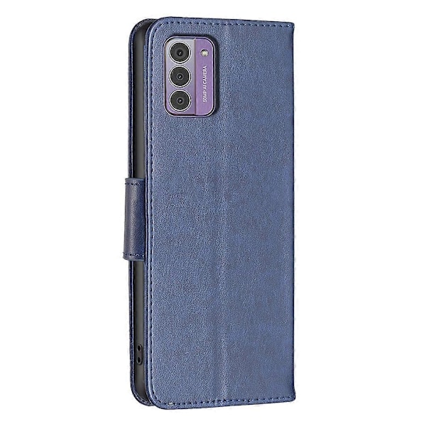 Til Nokia G42/G310 Sommerfugl Præget Telefon Cover Læder Stand Wallet Cover med Rem Multicolor Style D