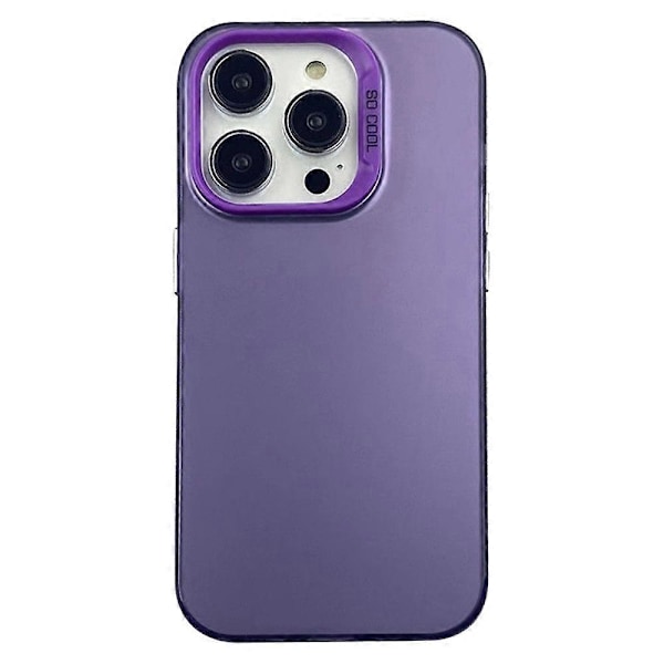 Skal för iPhone 16 Pro Max IMD Silverfärgad TPU+PC Telefonfodral Multicolor Style A