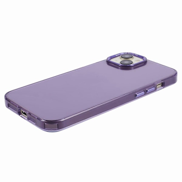 iPhone 15 Plus -puhelimen kuori, alumiiniseoksesta valmistettu linssikehys, TPU+PC-takakansi Multicolor Style E