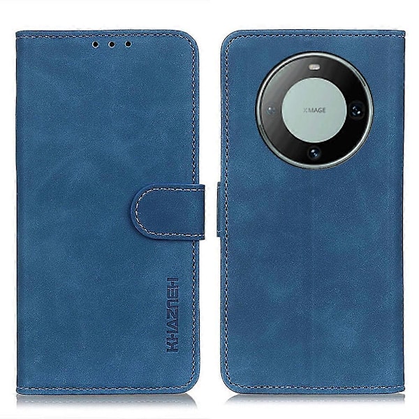 KHAZNEH Huawei Mate 60 Pro Retro-kuvioinen nahkainen puhelinkotelo lompakkokannella ja jalustatoiminnolla Multicolor Style A