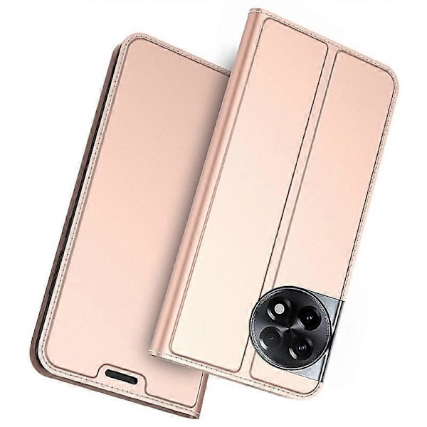 För OnePlus Ace 2 5G/11R 5G Ställ Telefonfodral TPU+PU Läder Korthållare Mobilskal Multicolor Style C