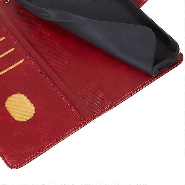 Til Samsung Galaxy A15 5G Etui Stødsikkert Læder Telefon Cover Magnetisk Wallet Stand Shell Multicolor Style B