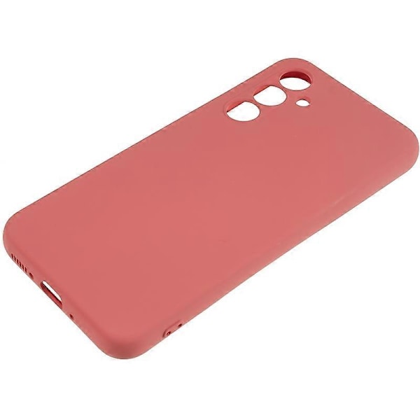 För Samsung Galaxy A14 5G/4G Gummibelagt TPU Skyddsfodral Fiberfoder Fallskydd Mobilskal Multicolor Style A