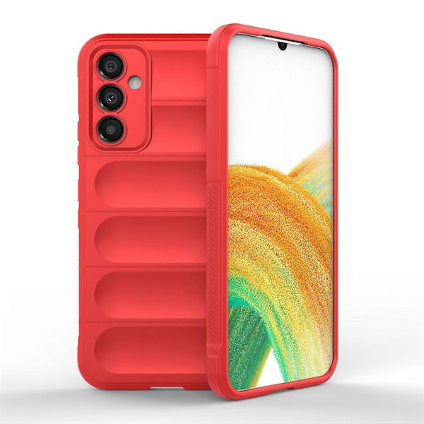 Mykt TPU-deksel til Samsung Galaxy A34 5G, sklisikkert og robust bakdeksel Multicolor Style A
