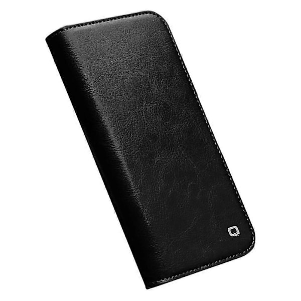 QIALINO Flip Wallet-etui i ægte læder med fuld beskyttelse og stativ til iPhone 14 Plus Multicolor Style A