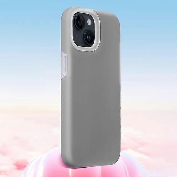 XUNDD Jelly Series Skal för iPhone 14 Flytande Silikon+PC Mikrofiberfoder Telefonskydd Multicolor Style B