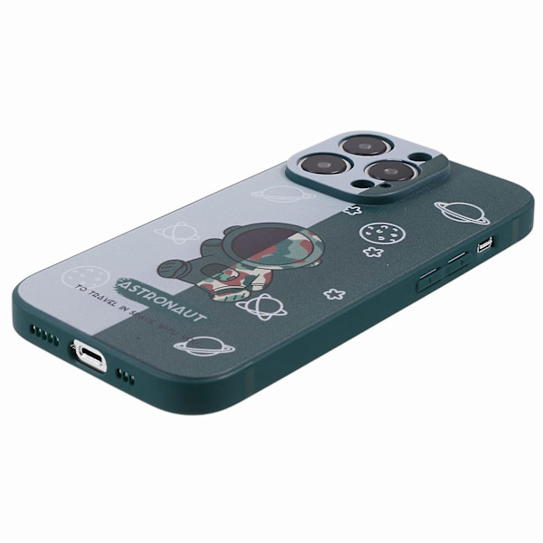 Tpu phone case för Iphone 14 Pro, mönsterutskrift anti-scratch cover Style G
