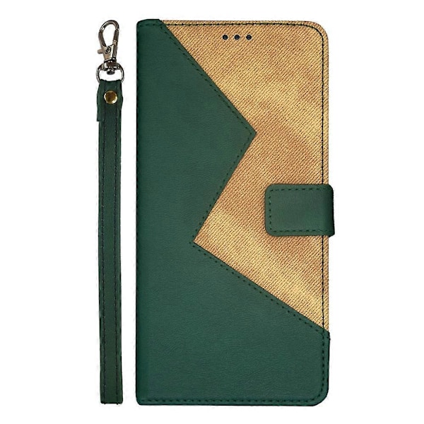 IDEWEI Xiaomi 14 Ultra -kotelo korttipaikoilla, värien yhdistelmä, puhelimen nahkakotelo Multicolor Style E