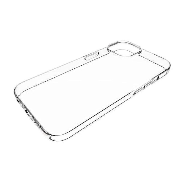 För iPhone 15 Plus Repskydd Mobilskal Glansigt Vattentätt TPU Smartphone Skyddsskal