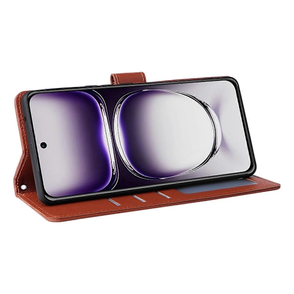 Til Oppo Reno12 Pro 5G (Global) Etui Wallet Stand View PU Læder Telefon Cover Multicolor Style C