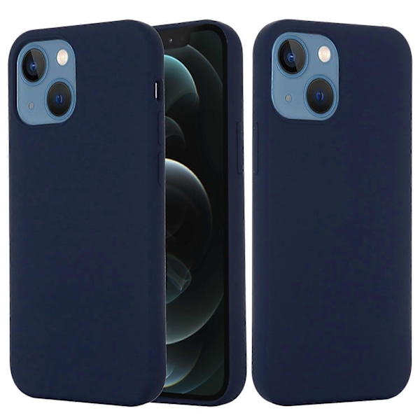 iPhone 13 mini 5,4 tuuman nestemäinen silikonipuhelinkuori suojakotelo magneettiseen lataukseen Multicolor Style H