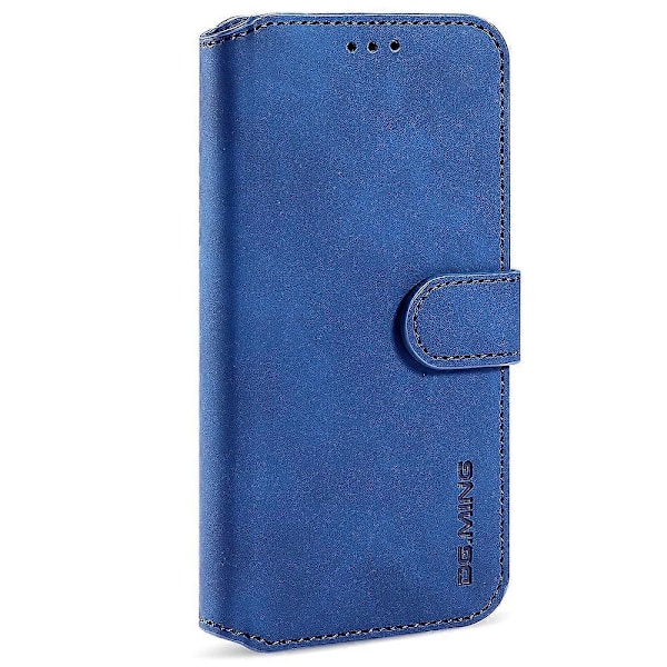 Retro Læder Telefoncover med Pung Stand Design og Praktisk Rem til iPhone 13 Multicolor Style E